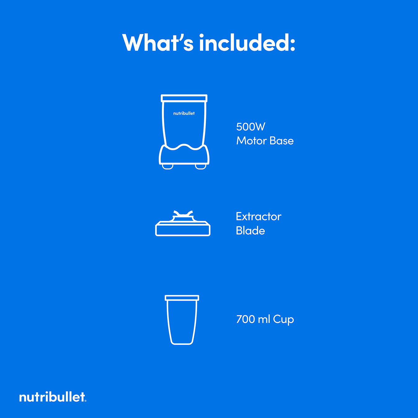 nutribullet 500 Series Starter Kit - Black