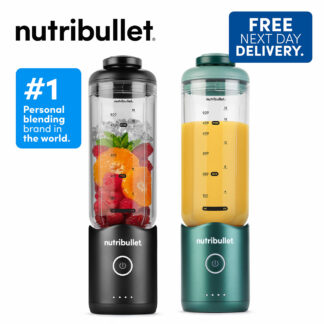 nutribullet Flex -Yours and Theirs Portable Blenders - Black & Forest Green