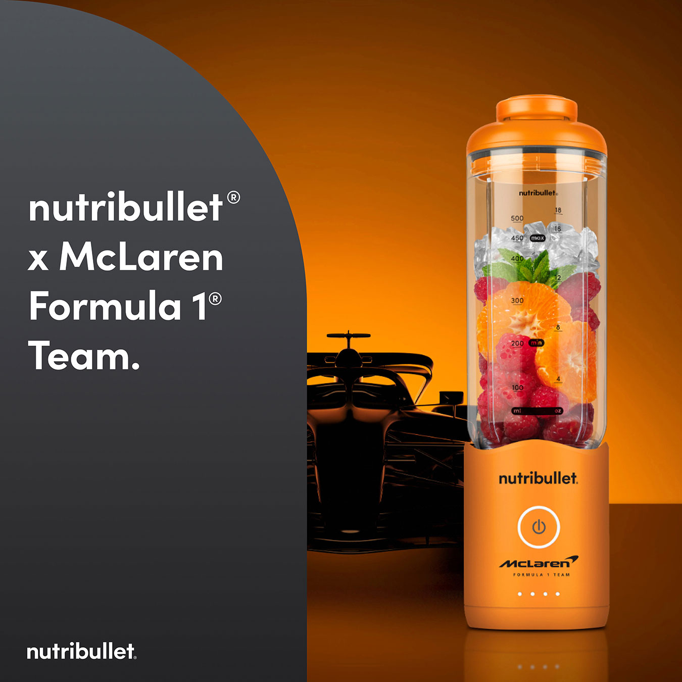 nutribullet x McLaren Mastercard F1 Team Flex Blender - Papaya