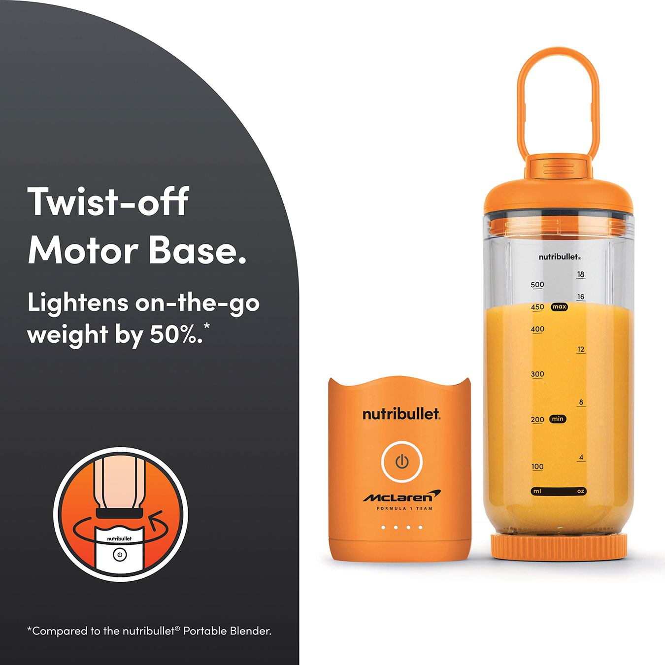 nutribullet x McLaren Mastercard F1 Team Flex Blender - Papaya
