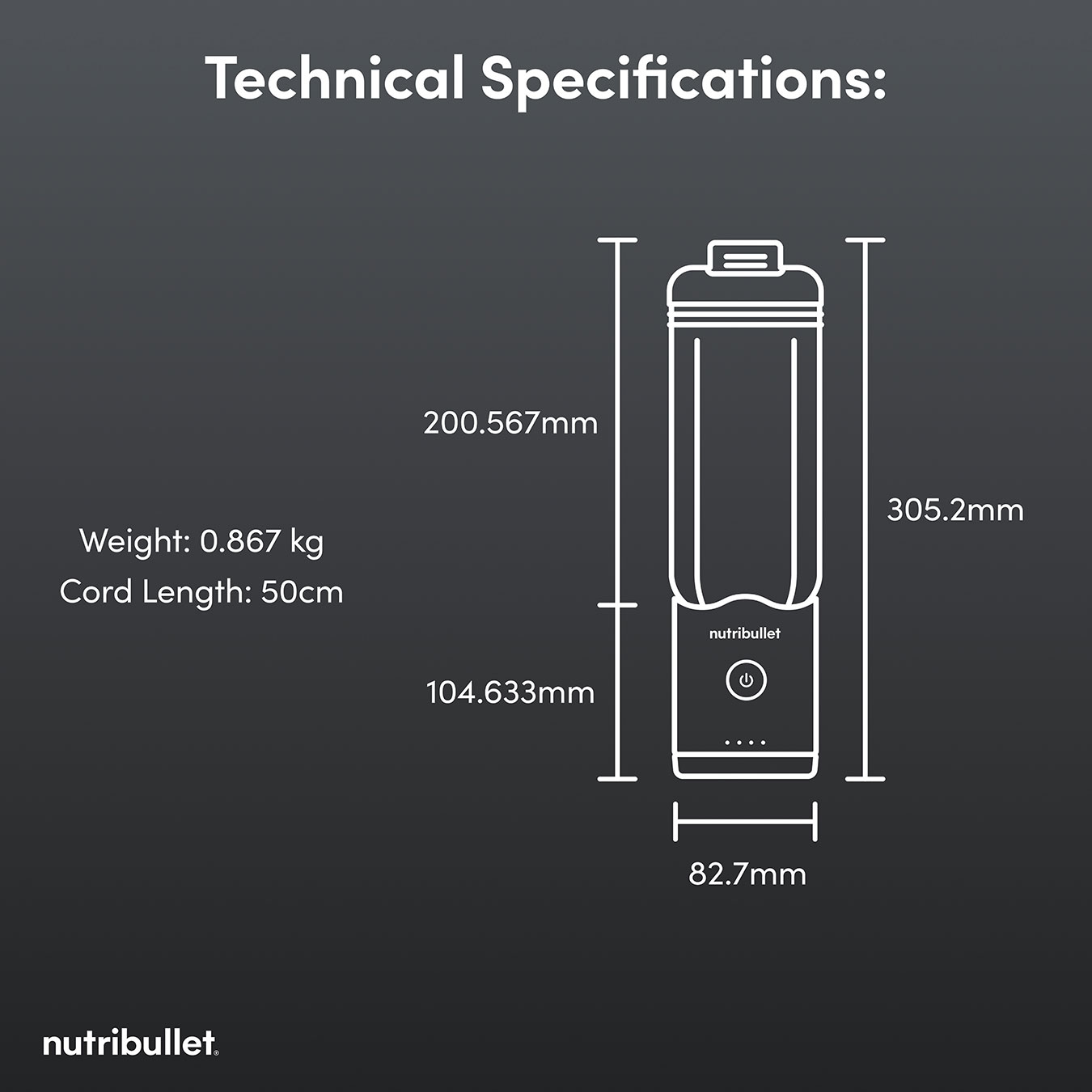 nutribullet x McLaren Mastercard F1 Team Flex Blender - Papaya