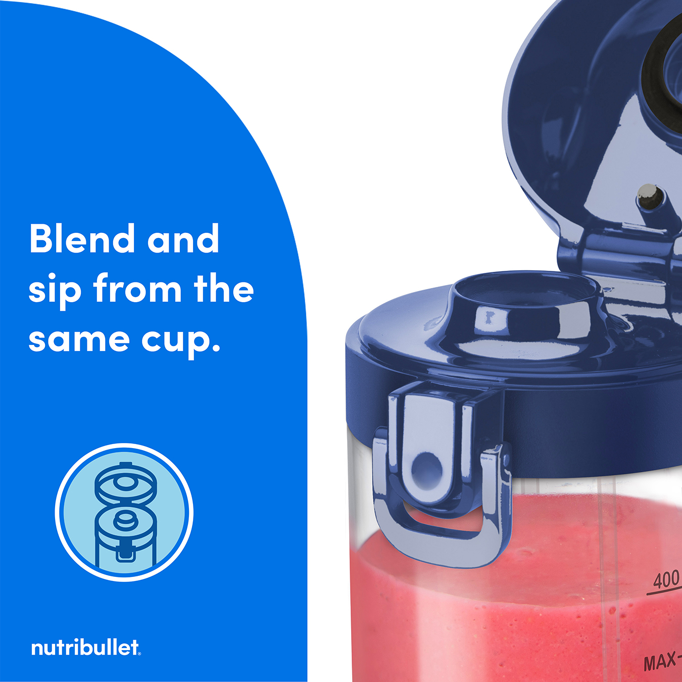 nutribullet Portable - Yours and Theirs Portable Blenders - Black & Navy