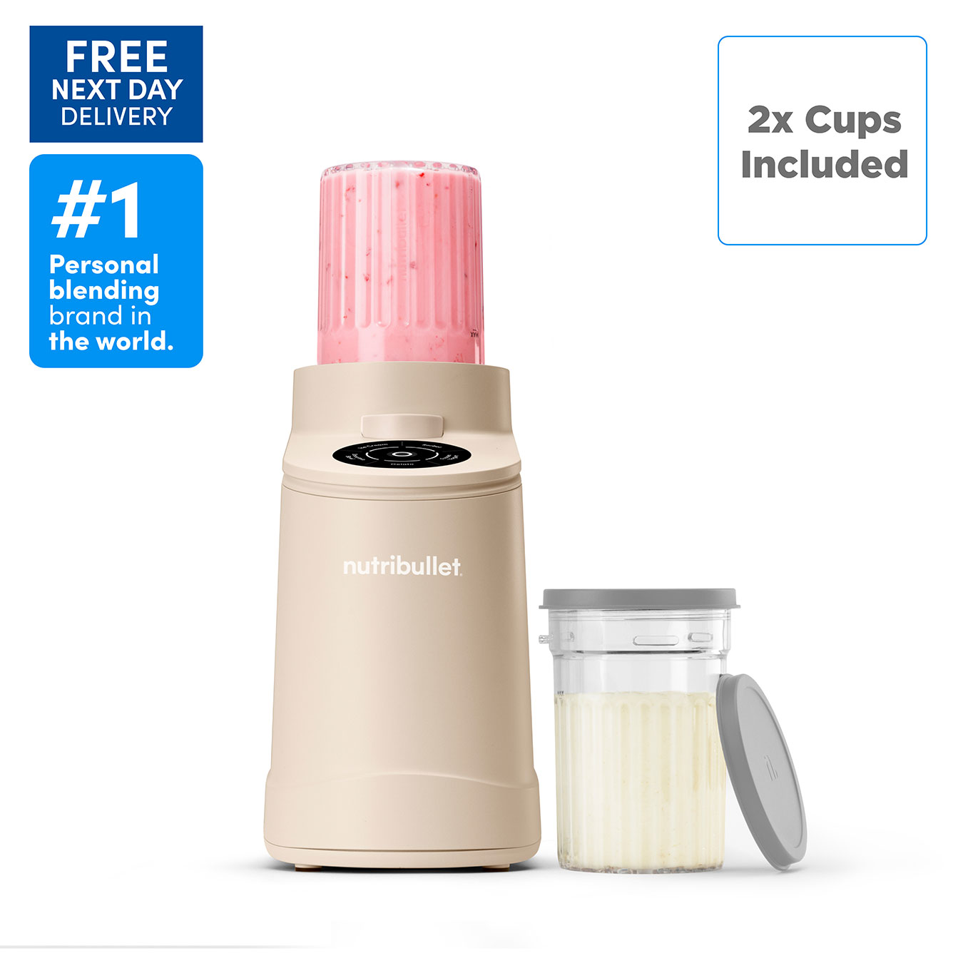 nutribullet Chill Ice Cream Maker Latte Beige